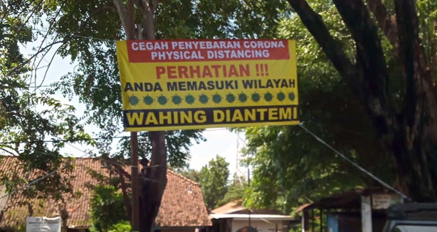 Ada Kawasan Wahing Diantemi (Bersin Dijotosi) di Pasuruan